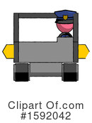Pink Design Mascot Clipart #1592042 by Leo Blanchette