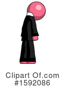 Pink Design Mascot Clipart #1592086 by Leo Blanchette