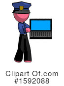 Pink Design Mascot Clipart #1592088 by Leo Blanchette