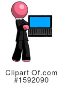 Pink Design Mascot Clipart #1592090 by Leo Blanchette