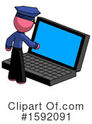 Pink Design Mascot Clipart #1592091 by Leo Blanchette