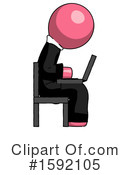 Pink Design Mascot Clipart #1592105 by Leo Blanchette