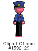 Pink Design Mascot Clipart #1592129 by Leo Blanchette