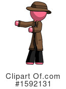 Pink Design Mascot Clipart #1592131 by Leo Blanchette