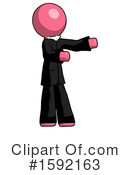 Pink Design Mascot Clipart #1592163 by Leo Blanchette