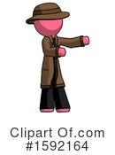Pink Design Mascot Clipart #1592164 by Leo Blanchette