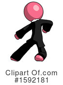 Pink Design Mascot Clipart #1592181 by Leo Blanchette
