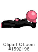Pink Design Mascot Clipart #1592196 by Leo Blanchette