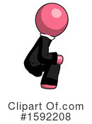 Pink Design Mascot Clipart #1592208 by Leo Blanchette