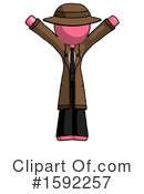 Pink Design Mascot Clipart #1592257 by Leo Blanchette