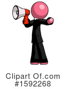Pink Design Mascot Clipart #1592268 by Leo Blanchette