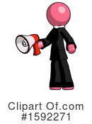 Pink Design Mascot Clipart #1592271 by Leo Blanchette