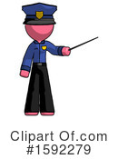 Pink Design Mascot Clipart #1592279 by Leo Blanchette