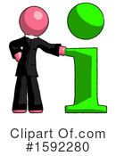 Pink Design Mascot Clipart #1592280 by Leo Blanchette