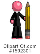 Pink Design Mascot Clipart #1592301 by Leo Blanchette