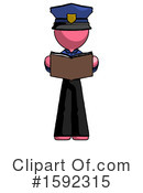 Pink Design Mascot Clipart #1592315 by Leo Blanchette
