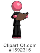 Pink Design Mascot Clipart #1592316 by Leo Blanchette