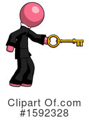 Pink Design Mascot Clipart #1592328 by Leo Blanchette