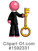 Pink Design Mascot Clipart #1592331 by Leo Blanchette