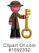 Pink Design Mascot Clipart #1592332 by Leo Blanchette