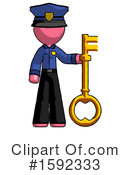 Pink Design Mascot Clipart #1592333 by Leo Blanchette