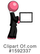 Pink Design Mascot Clipart #1592337 by Leo Blanchette