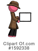 Pink Design Mascot Clipart #1592338 by Leo Blanchette