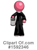 Pink Design Mascot Clipart #1592346 by Leo Blanchette