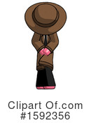 Pink Design Mascot Clipart #1592356 by Leo Blanchette