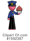 Pink Design Mascot Clipart #1592387 by Leo Blanchette