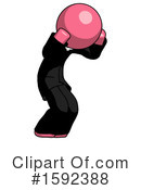 Pink Design Mascot Clipart #1592388 by Leo Blanchette