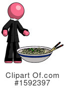 Pink Design Mascot Clipart #1592397 by Leo Blanchette