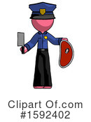 Pink Design Mascot Clipart #1592402 by Leo Blanchette