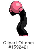 Pink Design Mascot Clipart #1592421 by Leo Blanchette