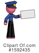 Pink Design Mascot Clipart #1592435 by Leo Blanchette