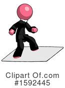 Pink Design Mascot Clipart #1592445 by Leo Blanchette
