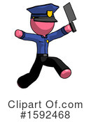 Pink Design Mascot Clipart #1592468 by Leo Blanchette