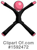 Pink Design Mascot Clipart #1592472 by Leo Blanchette