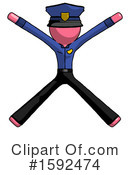 Pink Design Mascot Clipart #1592474 by Leo Blanchette