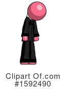 Pink Design Mascot Clipart #1592490 by Leo Blanchette