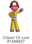 Pink Design Mascot Clipart #1598627 by Leo Blanchette