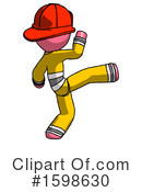 Pink Design Mascot Clipart #1598630 by Leo Blanchette