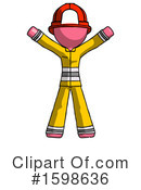 Pink Design Mascot Clipart #1598636 by Leo Blanchette