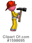 Pink Design Mascot Clipart #1598695 by Leo Blanchette
