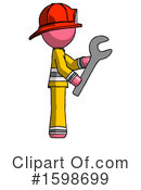 Pink Design Mascot Clipart #1598699 by Leo Blanchette