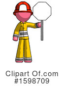 Pink Design Mascot Clipart #1598709 by Leo Blanchette