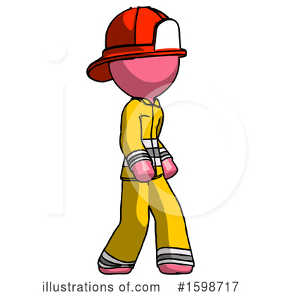 Royalty-Free (RF) Pink Design Mascot Clipart Illustration by Leo Blanchette - Stock Sample #1598717
