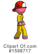 Pink Design Mascot Clipart #1598717 by Leo Blanchette