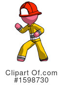 Pink Design Mascot Clipart #1598730 by Leo Blanchette