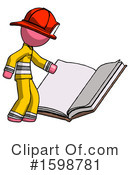 Pink Design Mascot Clipart #1598781 by Leo Blanchette